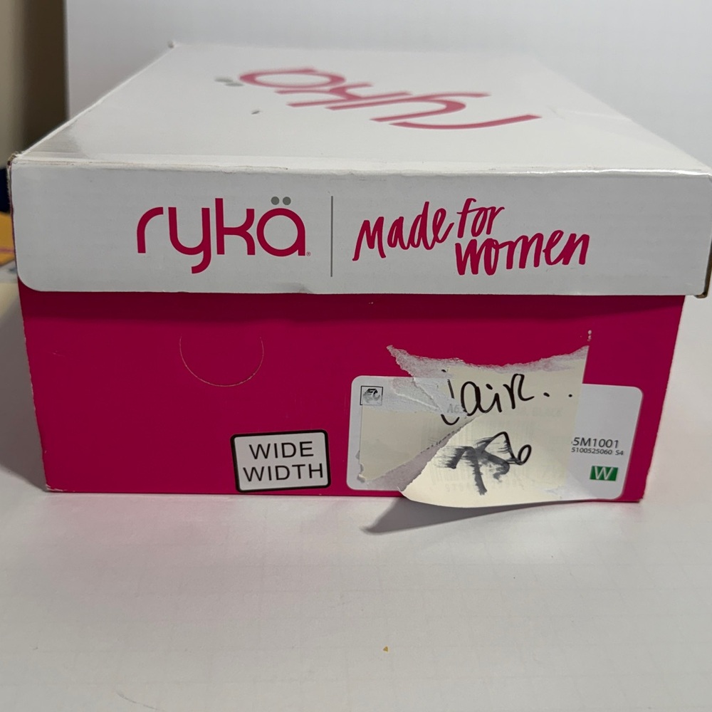 Ryka Women's Black Sneakers 7.5 W (wide) New in box - Picture 12 of 12